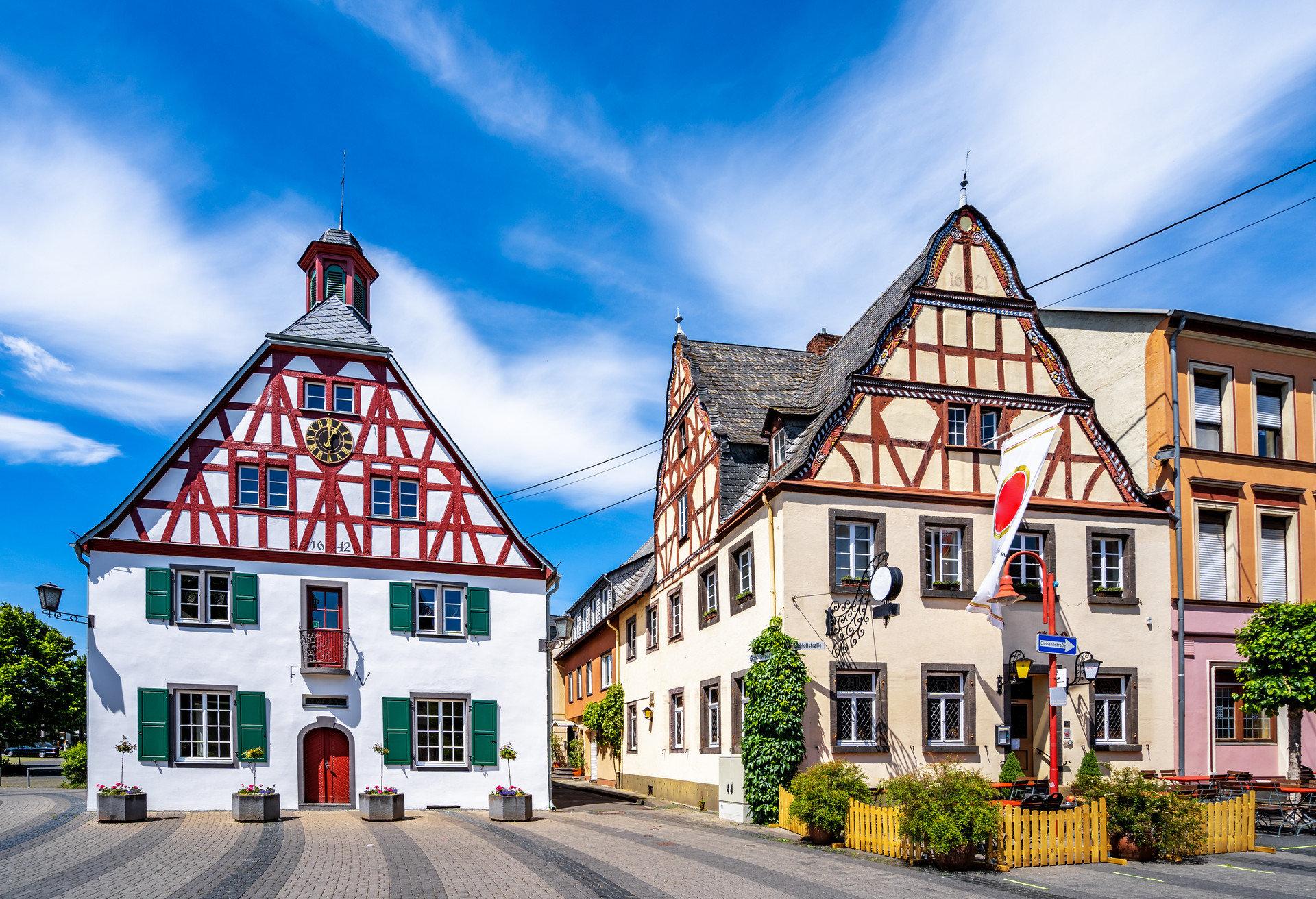 Market place in Neuwied, Engers, Germany ; Shutterstock ID 1809762058; Purpose: Landing page; Brand (KAYAK, Momondo, Any): momondo