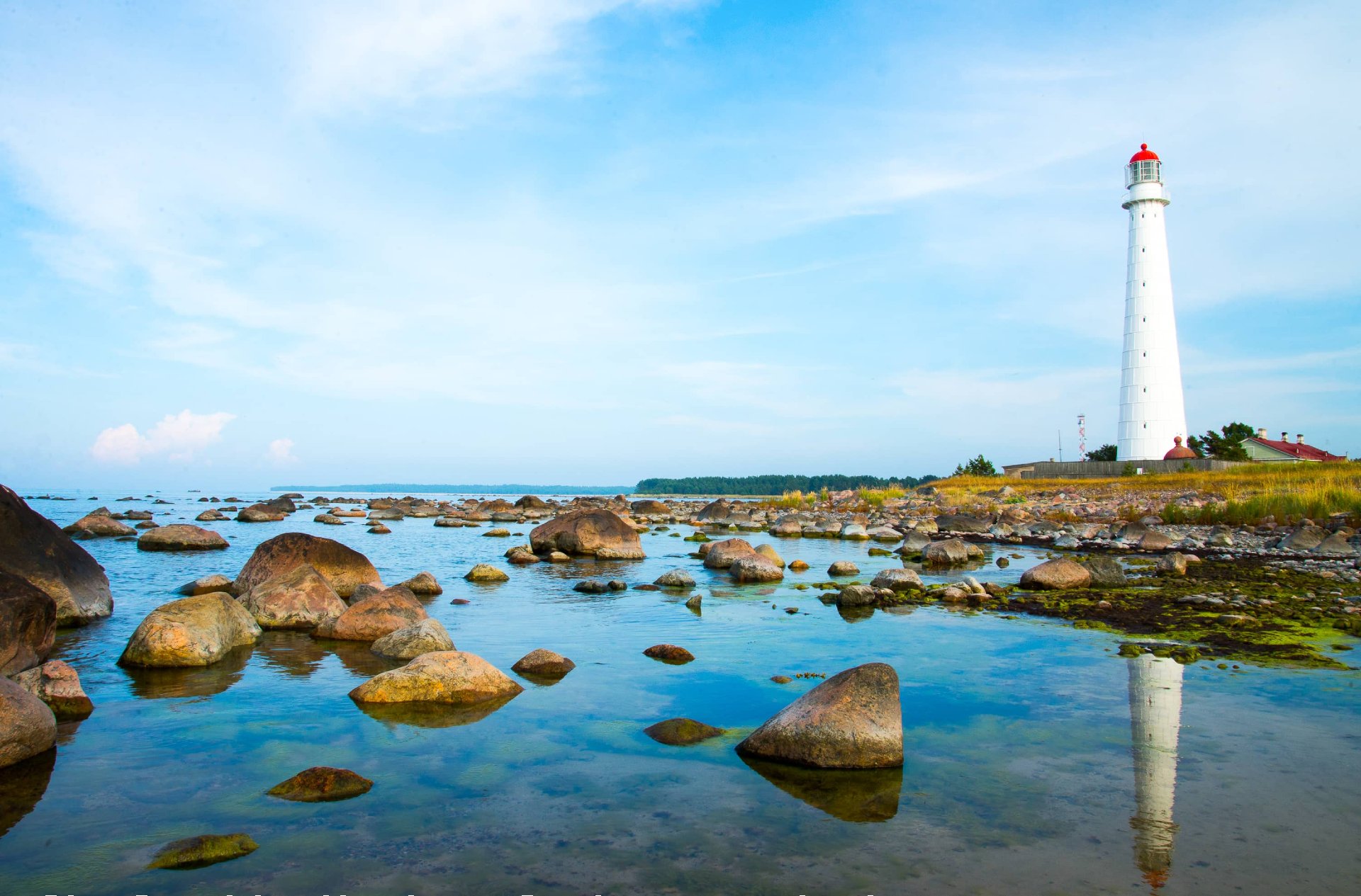 Leuchtturm auf Hiiumaa, Estland.