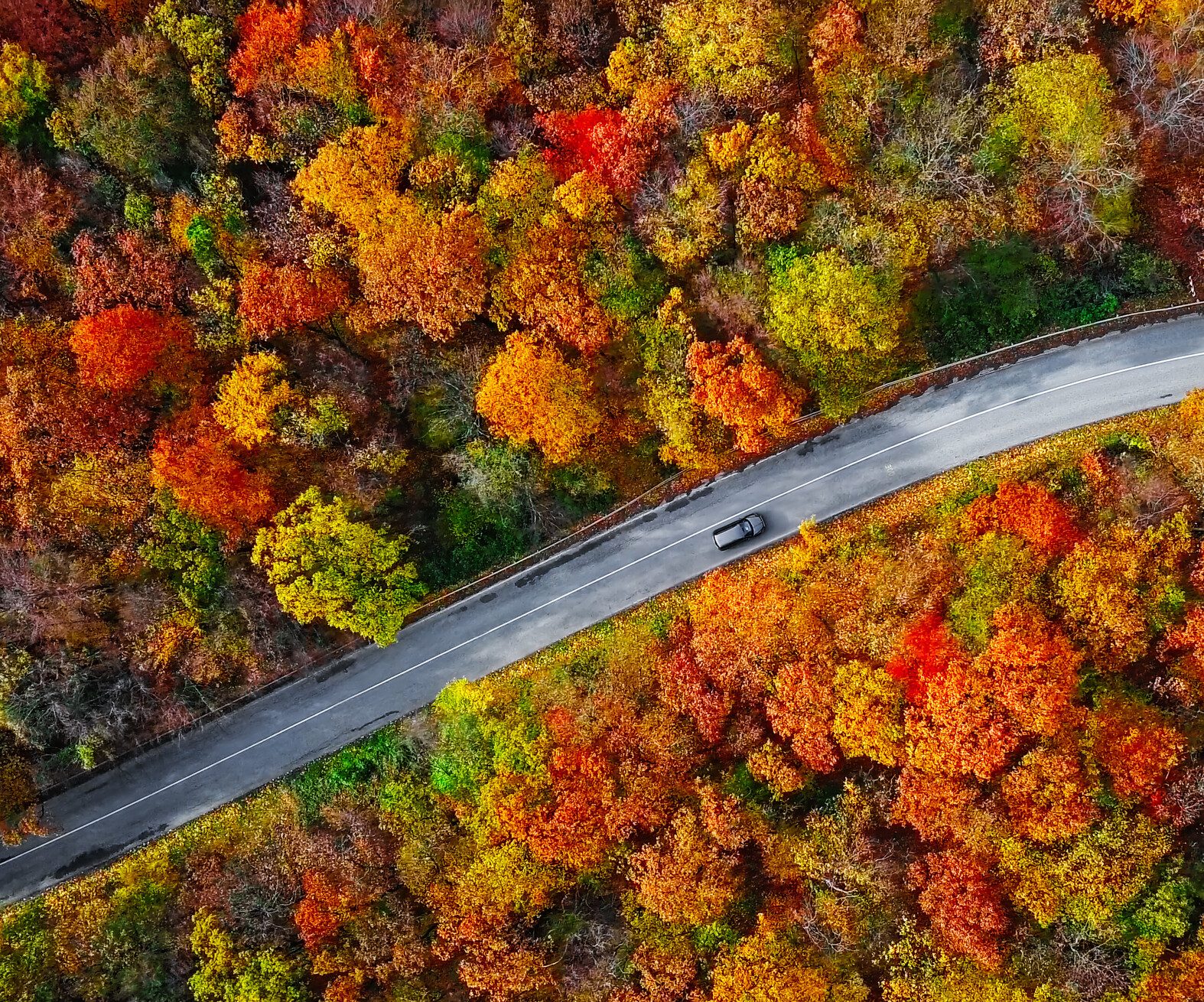 Der Herbst in Deutschland.