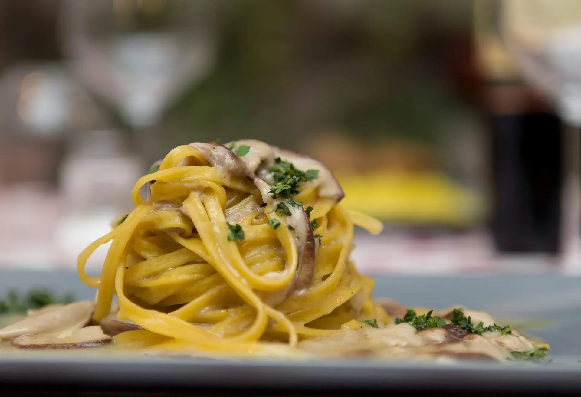 FOOD_ITALIAN-CUISINE_TAGLIATELLE-MUSHROOMS