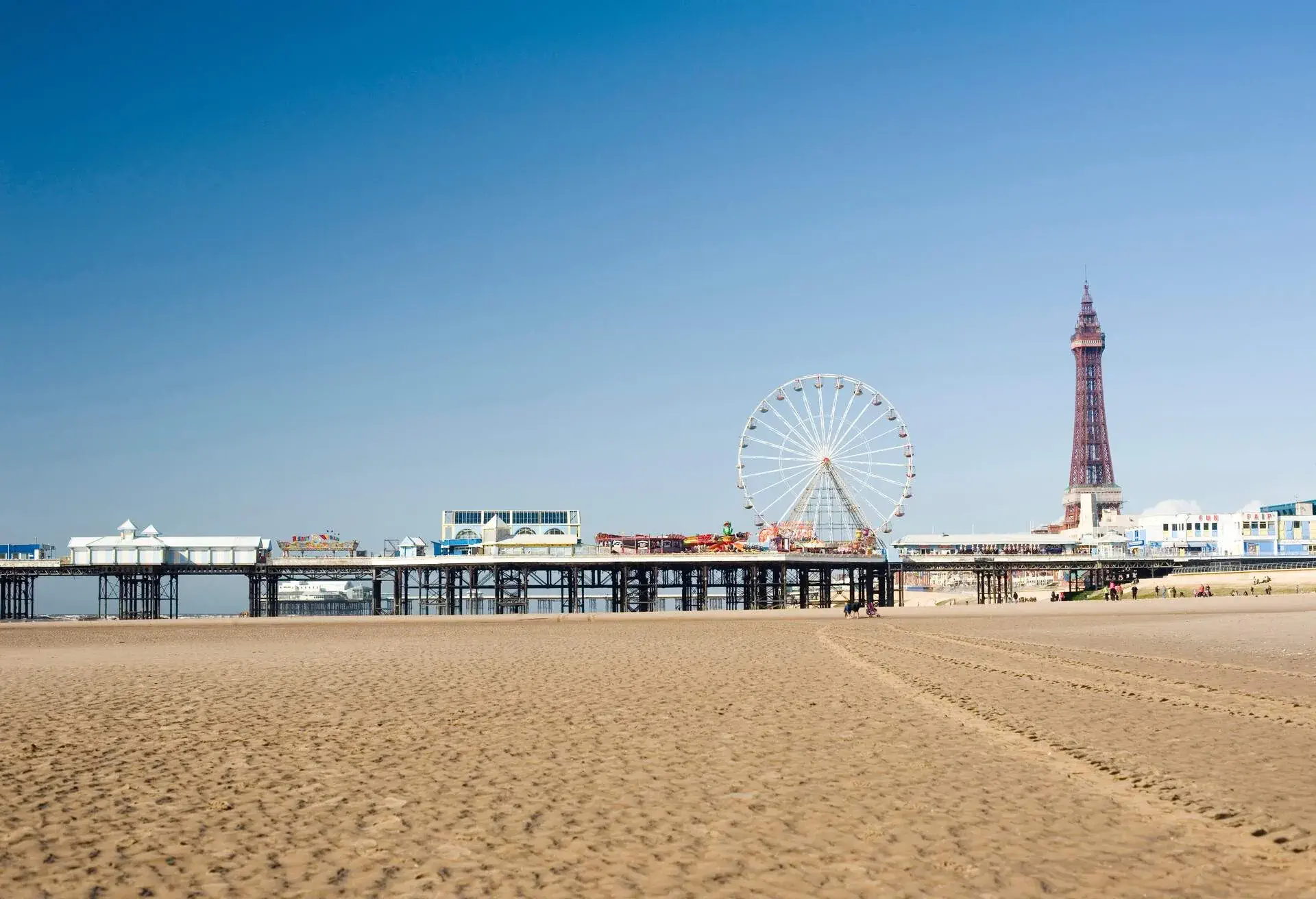 ENGLAND_BLACKPOOL_BEACH Amusement Park