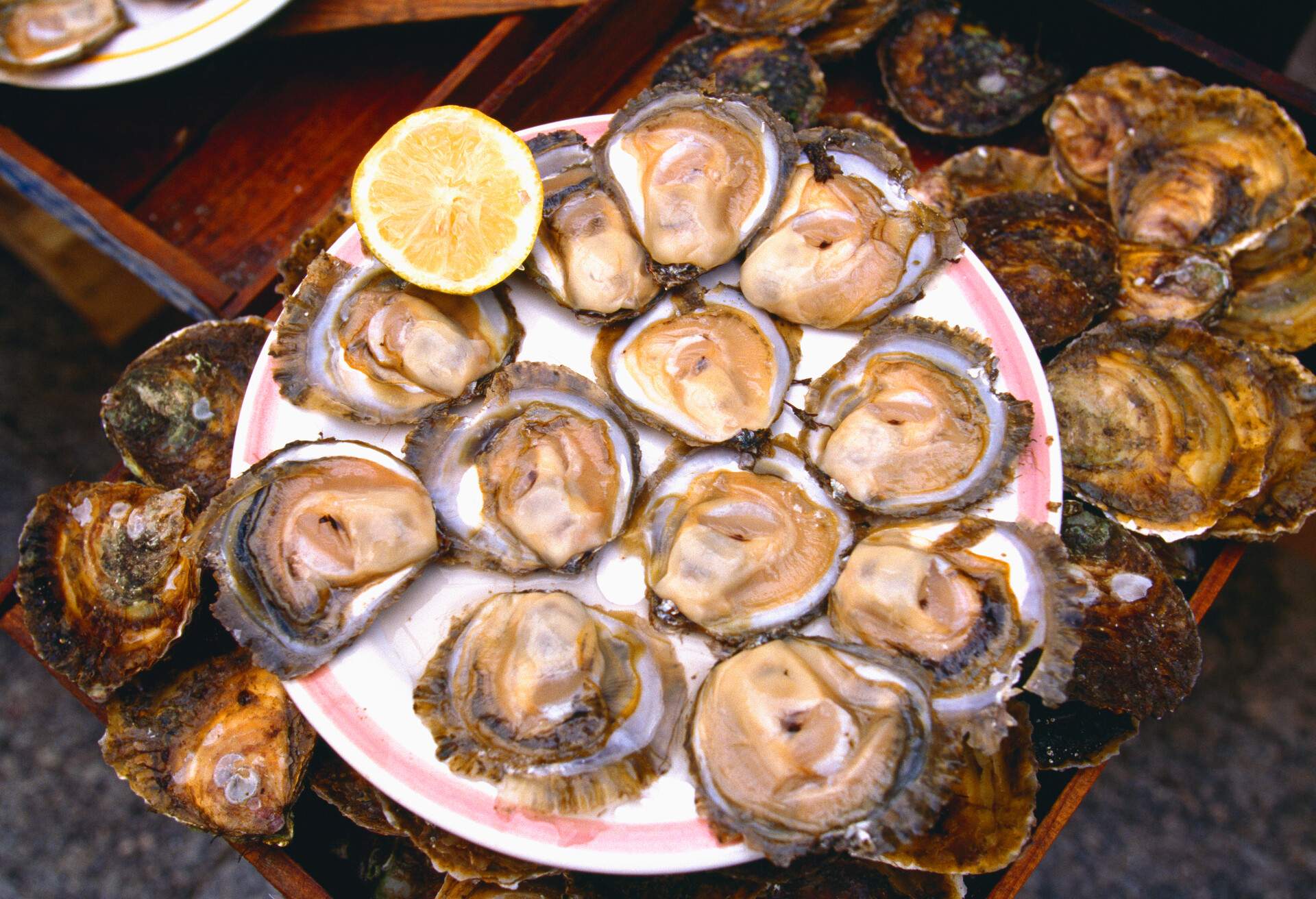 DEST_SPAIN_VIGO_THEME_FOOD_SEAFOOD_OYSTERS_GettyImages-541349698