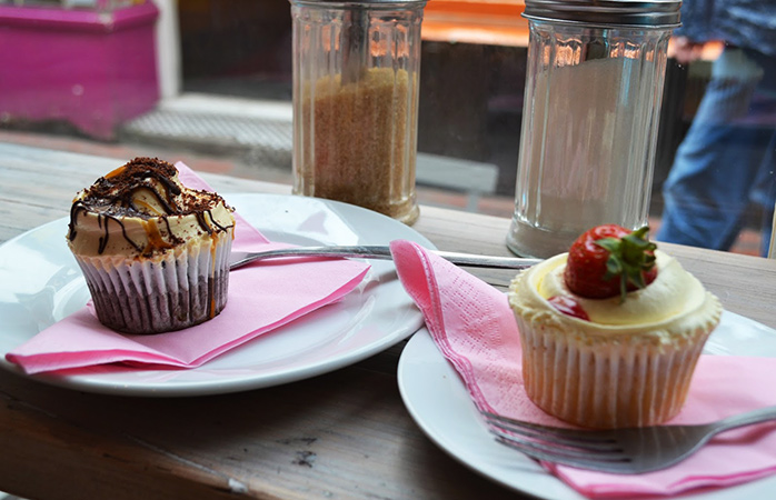 Das Cupcake-Paradies in der Angel Food Bakery in Brighton