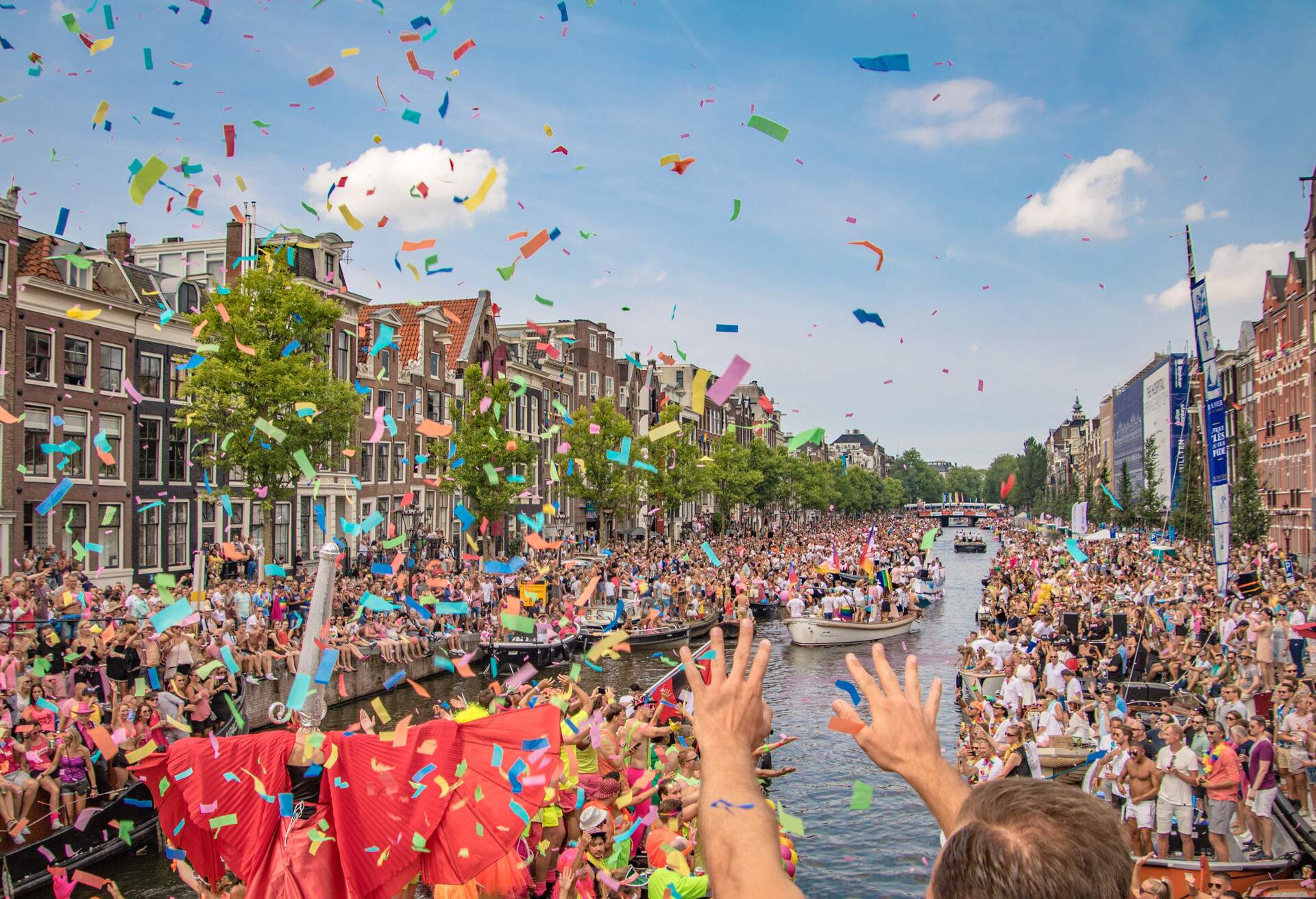 NETHERLANDS_AMSTERDAM_PRIDE_FESTICVAL_CANAL
