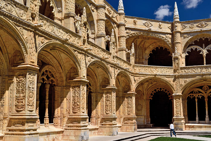 Das Kloster Mosteiro dos Jerónimos wurde einst von Mönchen bewohnt, die den Seeleuten spirituelle Führung boten