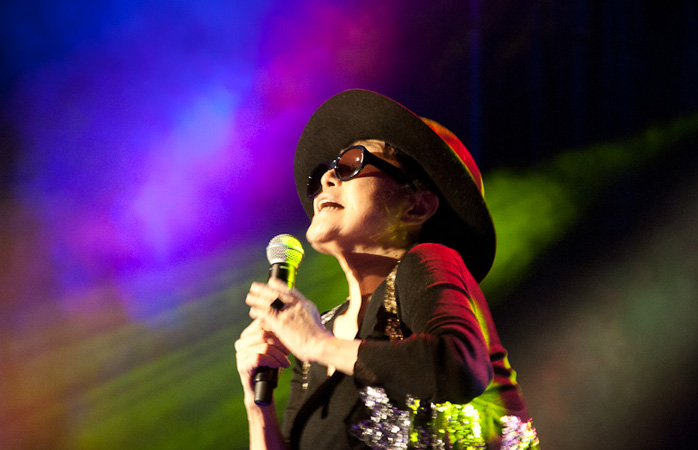 Yoko Ono Plastic Band ist eine der vielen faszinierenden Bands, die beim Iceland Airwaves bereits aufgetreten sind