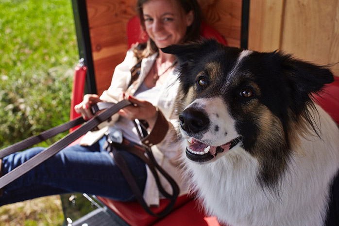 Camping im Planwagen