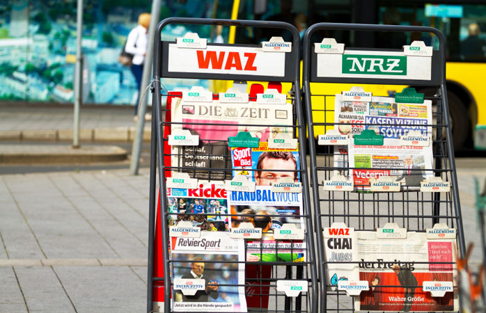  Die deutsche Geschichte wäre nicht komplett ohne die Geburt des Buchdrucks und der modernen Zeitschrift.