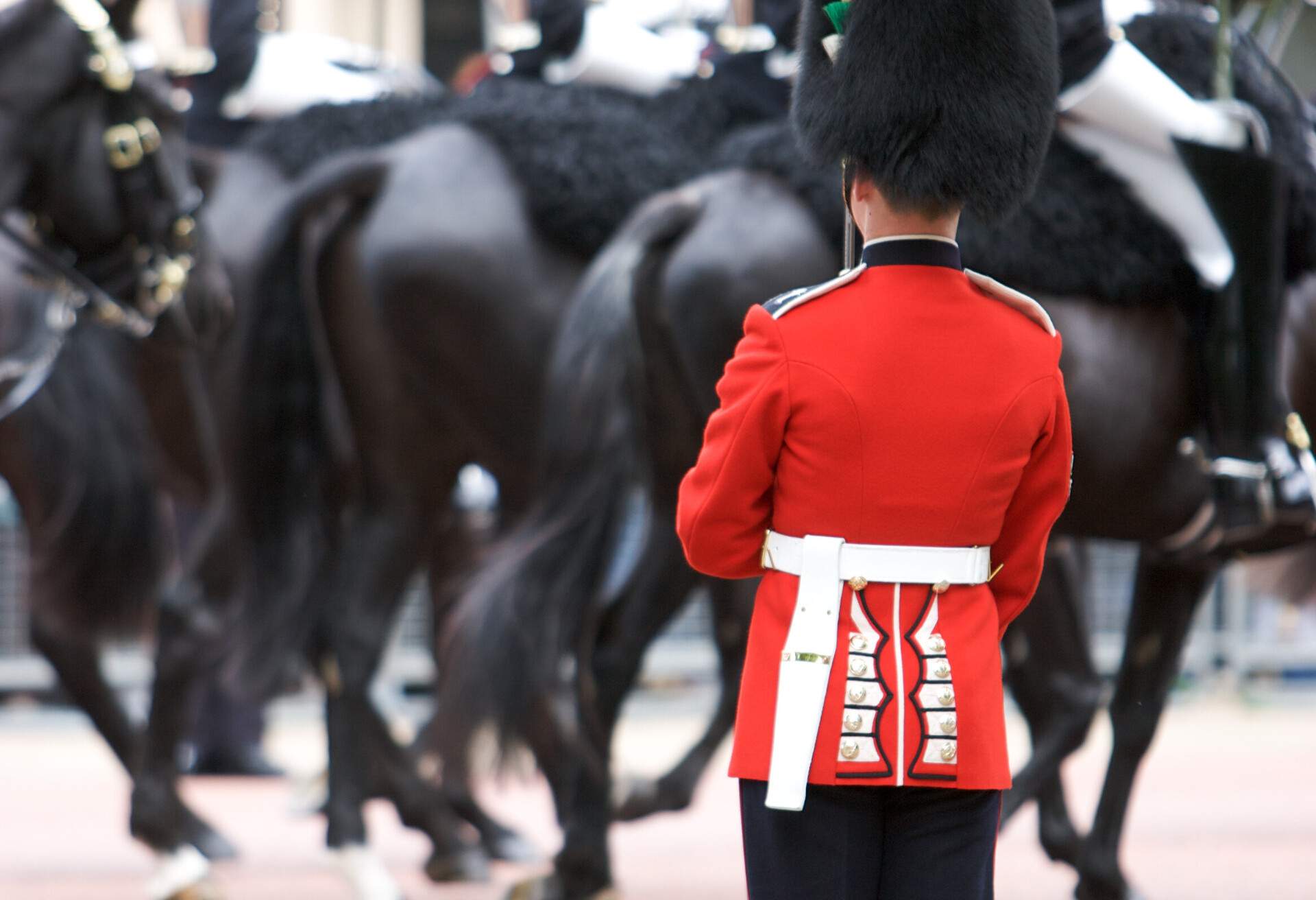 DEST_UNITED-KINGDOM_LONDON_THEME_PEOPLE_BUCKINGHAM-PALACE-GUARDS_GettyImages-95838090