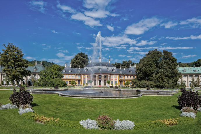 (Copyright © Schlösserland-Sachsen/Dittrich)
Lustgarten im Schlosspark Pillnitz