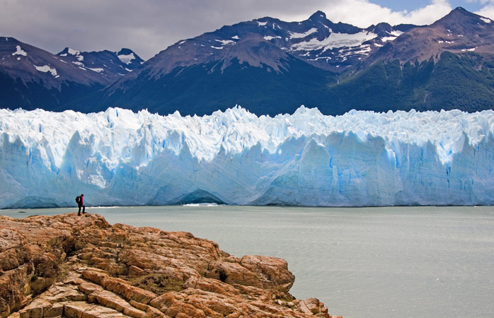 Die Gletscherfront des Perito Moreno in Patagonien ist ein toller Ort, um über die Geheimnisse des Lebens nachzudenken