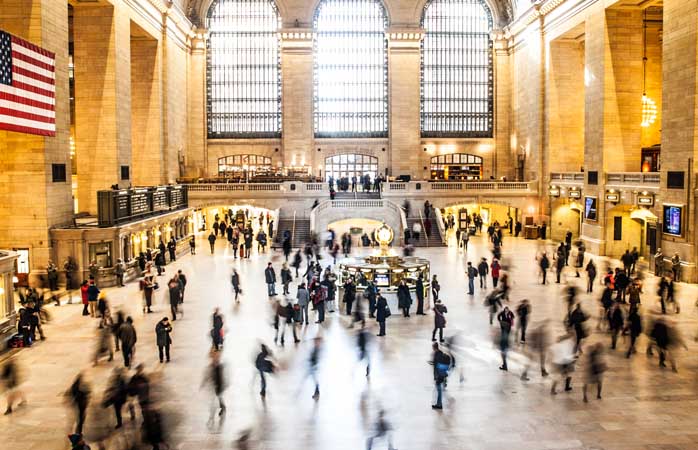 Verwirrung am Grand Central