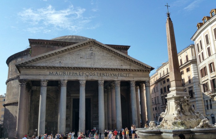 Es lohnt sich das Pantheon zu besichtigen – es ist sogar kostenlos