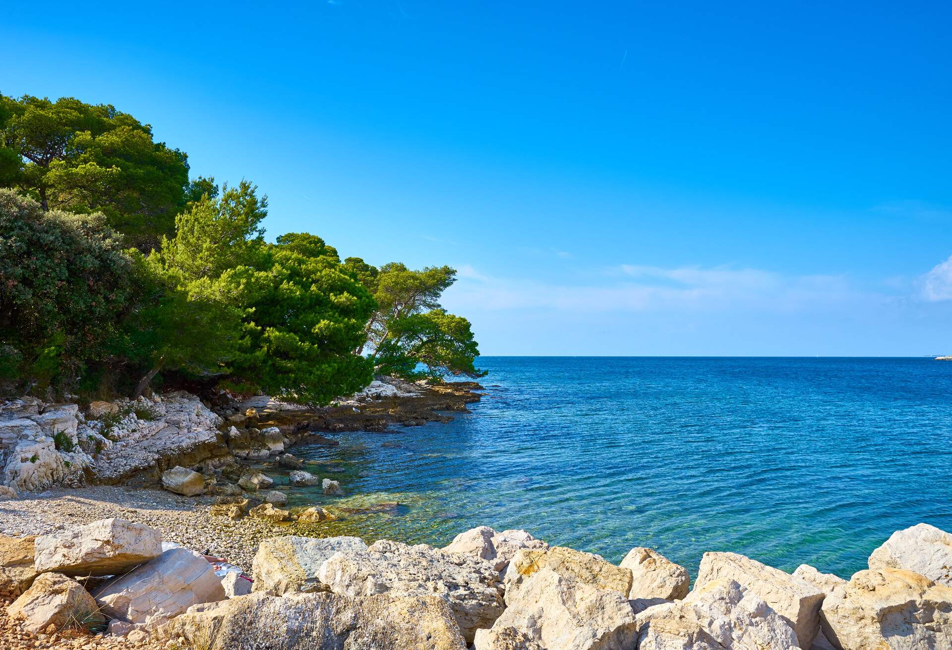 Beautiful beaches of Croatia