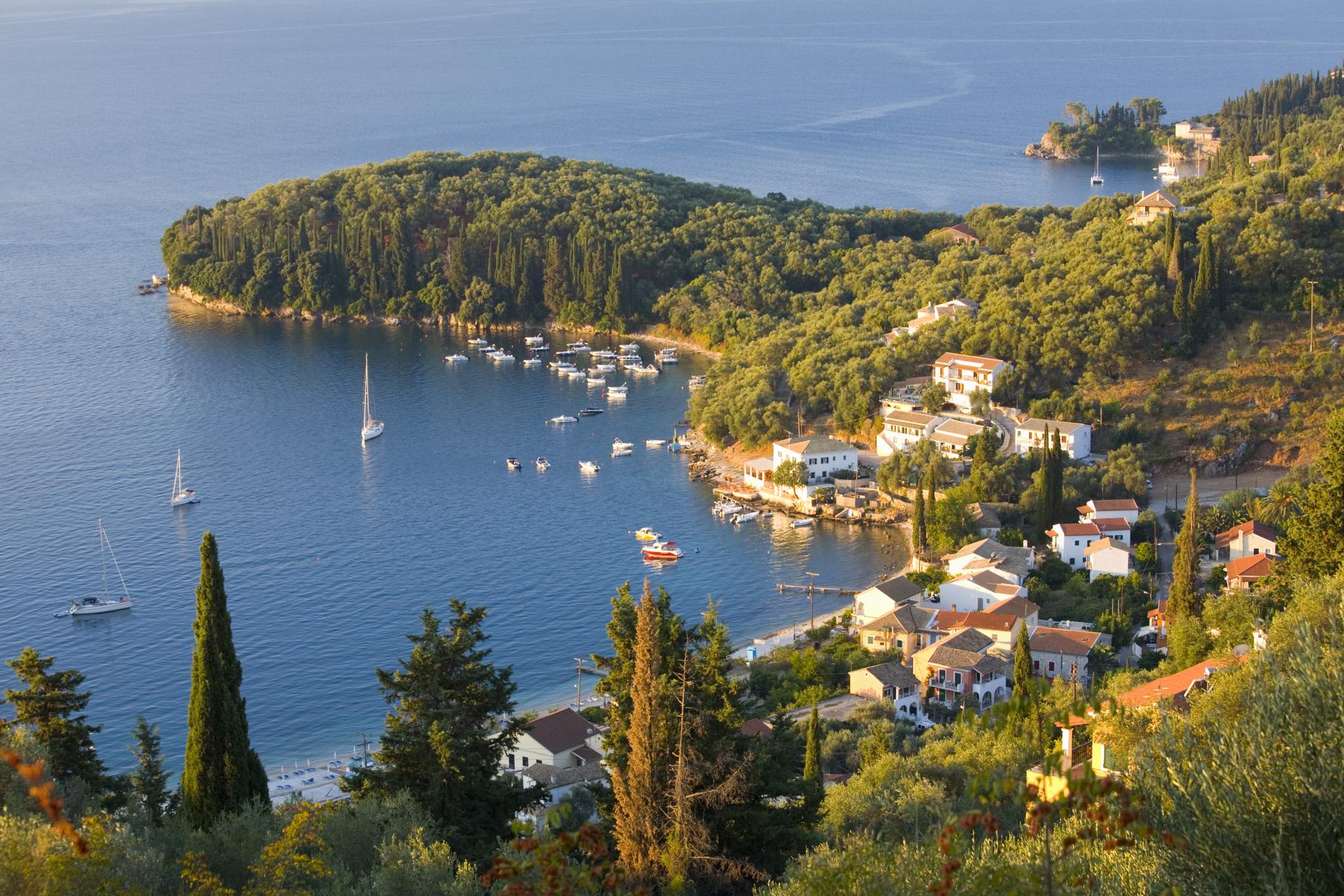 Korfu-Greece-the-view-from-the-mountain