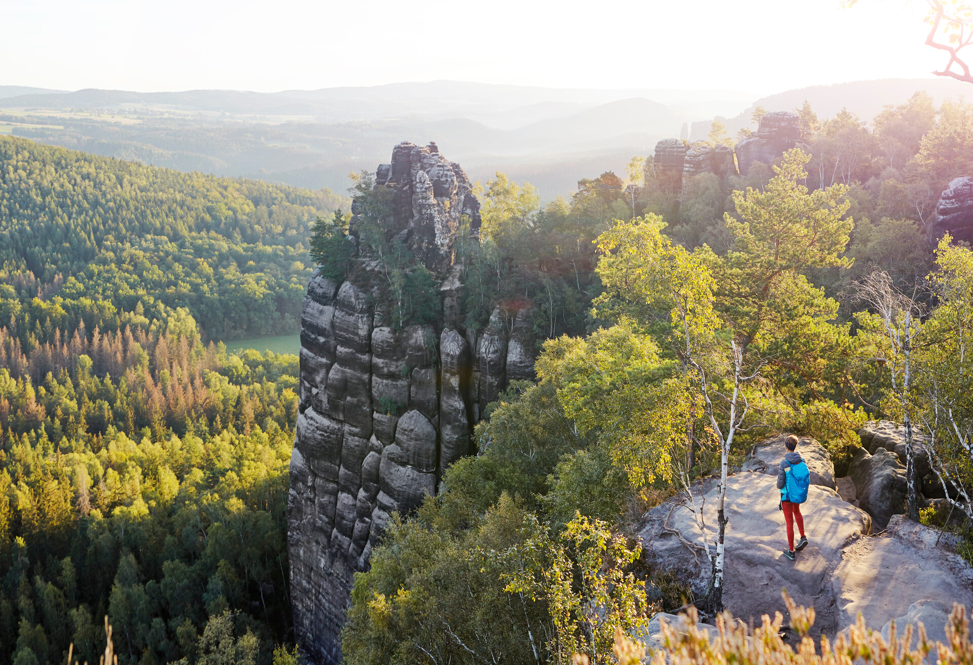 DEST_GERMANY_SAXON-SWITZERLAND_SÄCHSISCHE-SCHWEIZ_THEME_HIKING_GettyImages-1298611921