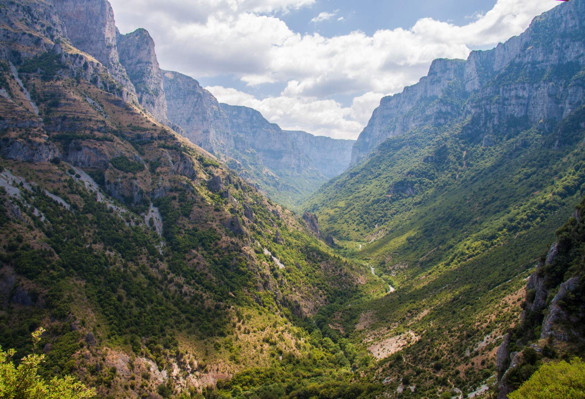 Vikos Canyon, Northeastern Epirus, Greece...