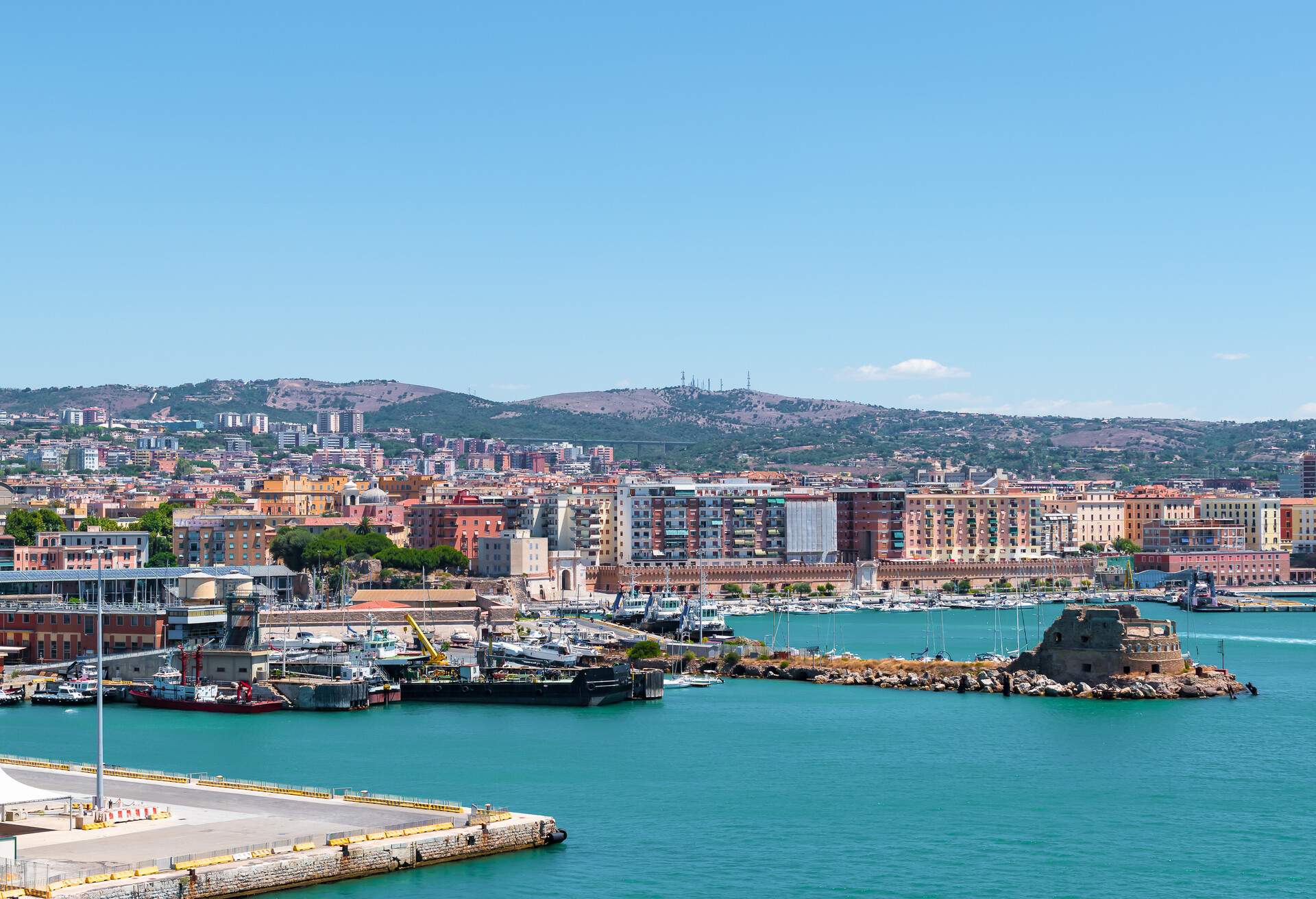 Port of Civitavecchia, Rome, Italy; Shutterstock ID 687877723