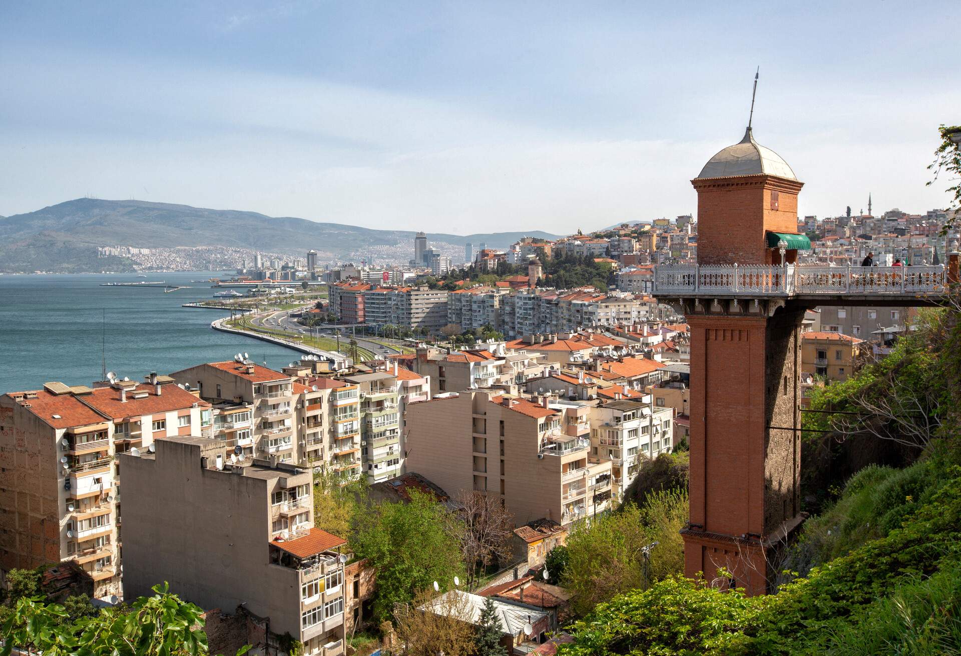 Lift the general appearance and history of Izmir. Turkey; Shutterstock ID 1116876275