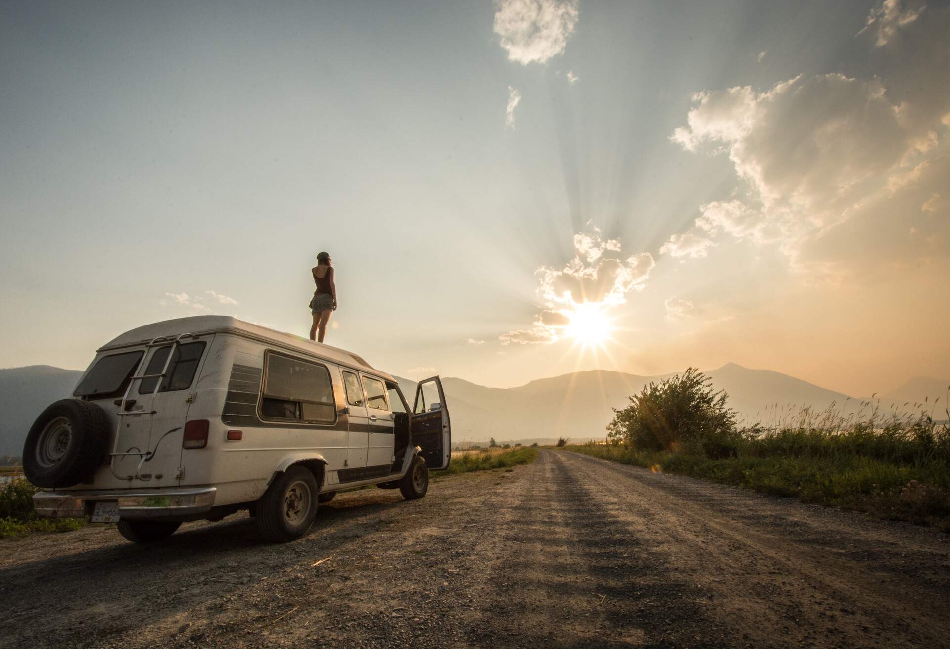 Traveling in a Van; Shutterstock ID 1165061776