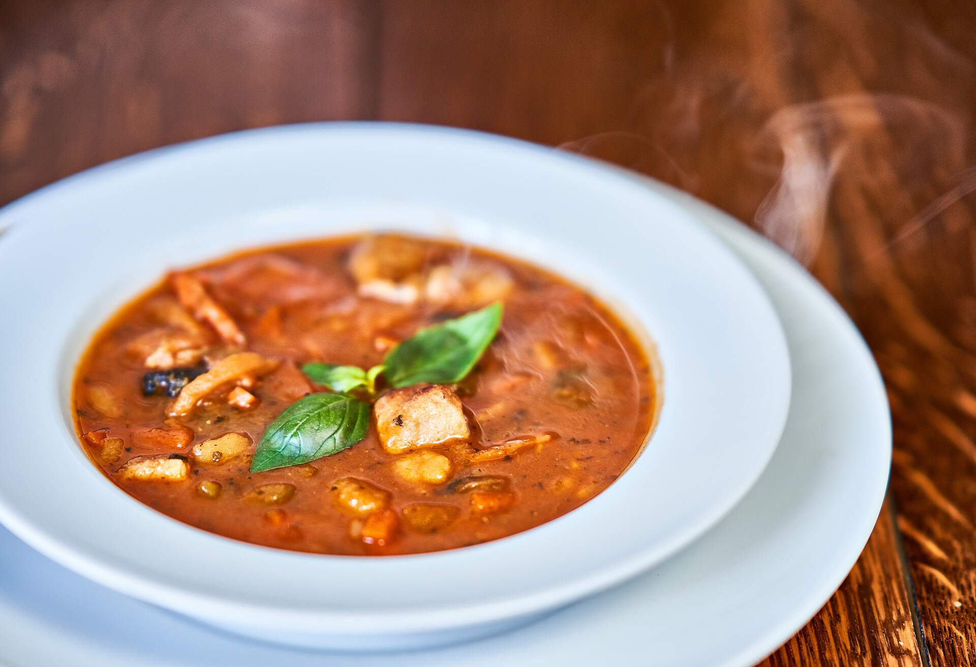 Picture of Hungarian beef stew close up