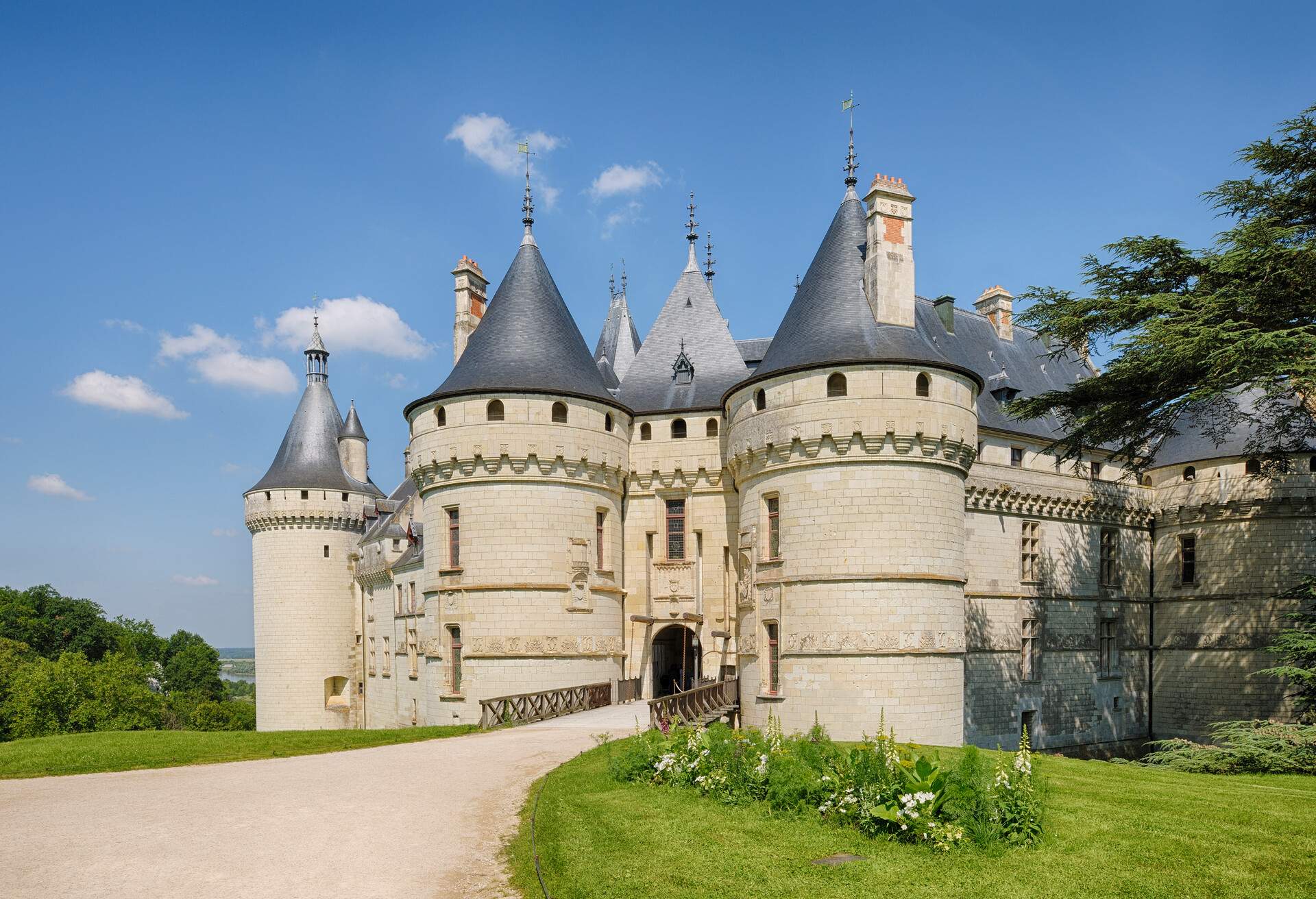 Chateau de Chaumont (Chaumont Castle), Renaissance architecture. Chateau de Chaumont, Chaumont Castle, Chaumont-sur-Loire, Loir-et-Cher (Department), Loire, Loire Valley, France.