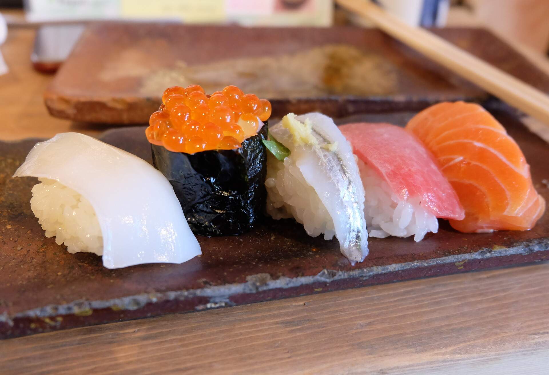 Japanese Endo Sushi Osaka; Shutterstock ID 646798558