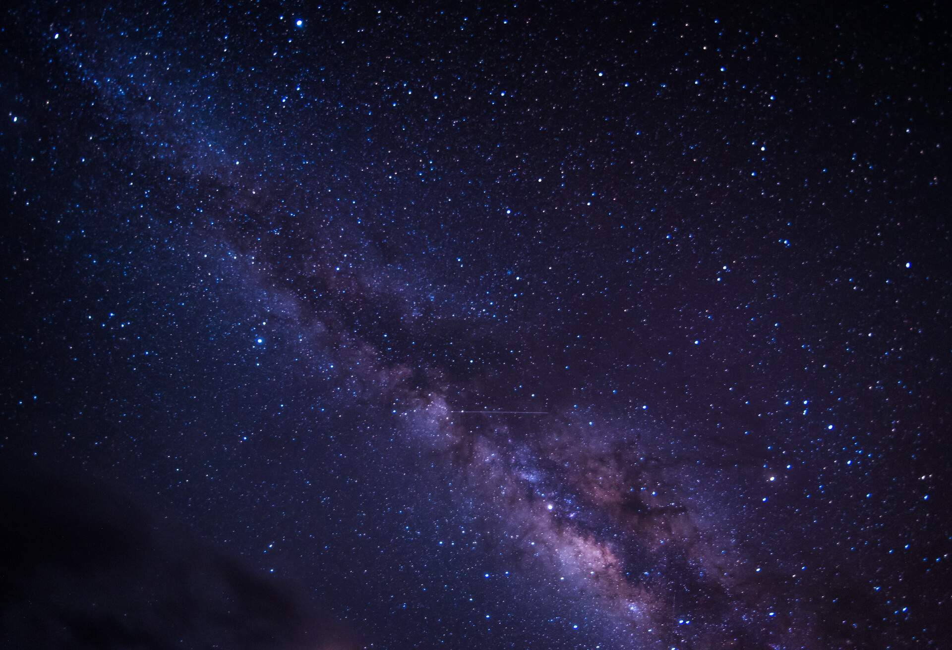 Colorful space shot of milky way galaxy with stars and space dust.; Shutterstock ID 1152448094