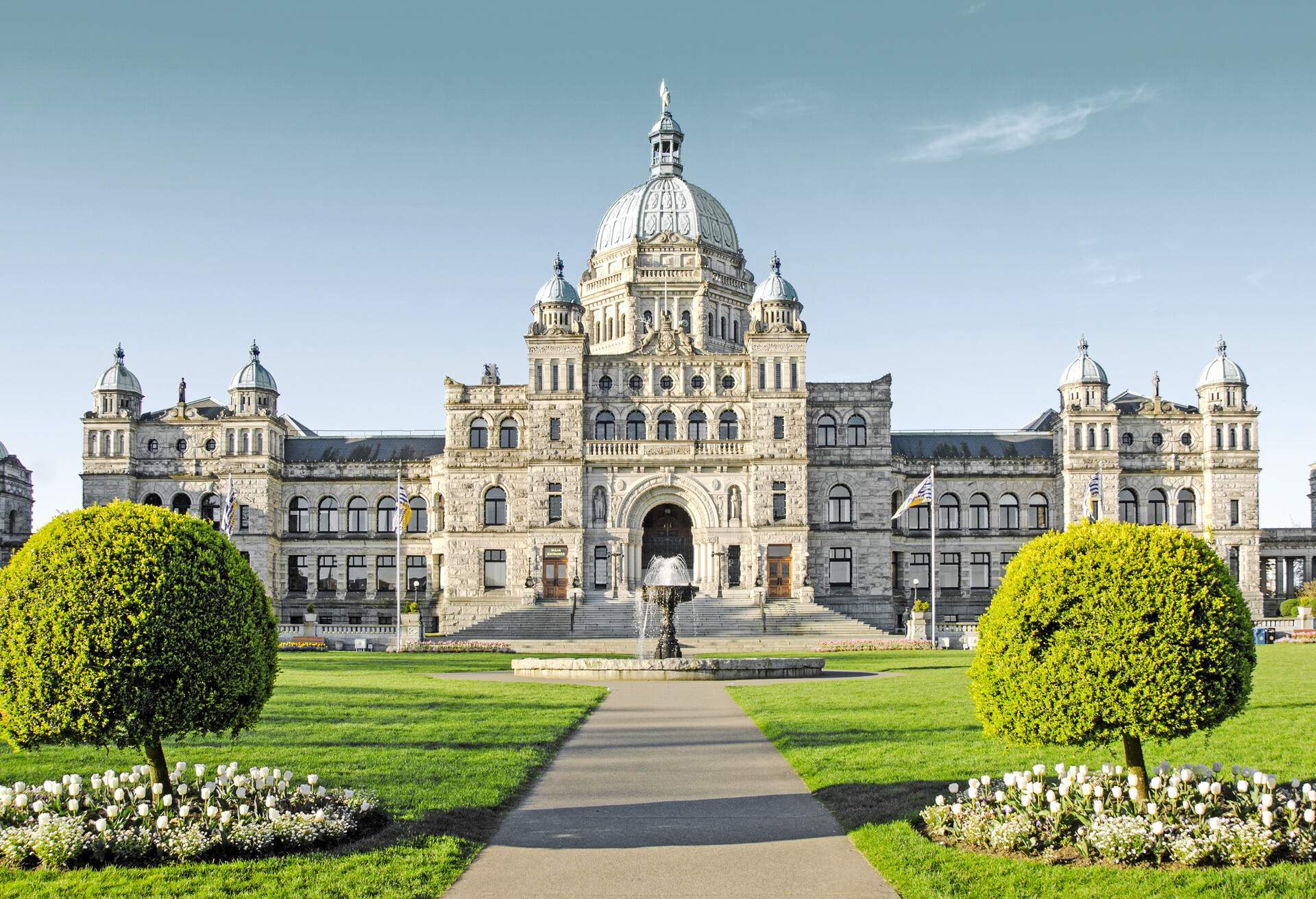 Parliament Building in Victoria, British Columbia