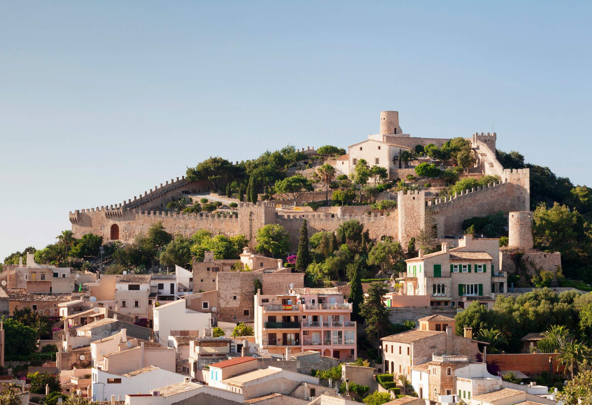 Castell de Capdepera, Capdepera, Majorca, Balearic Islands, Spain