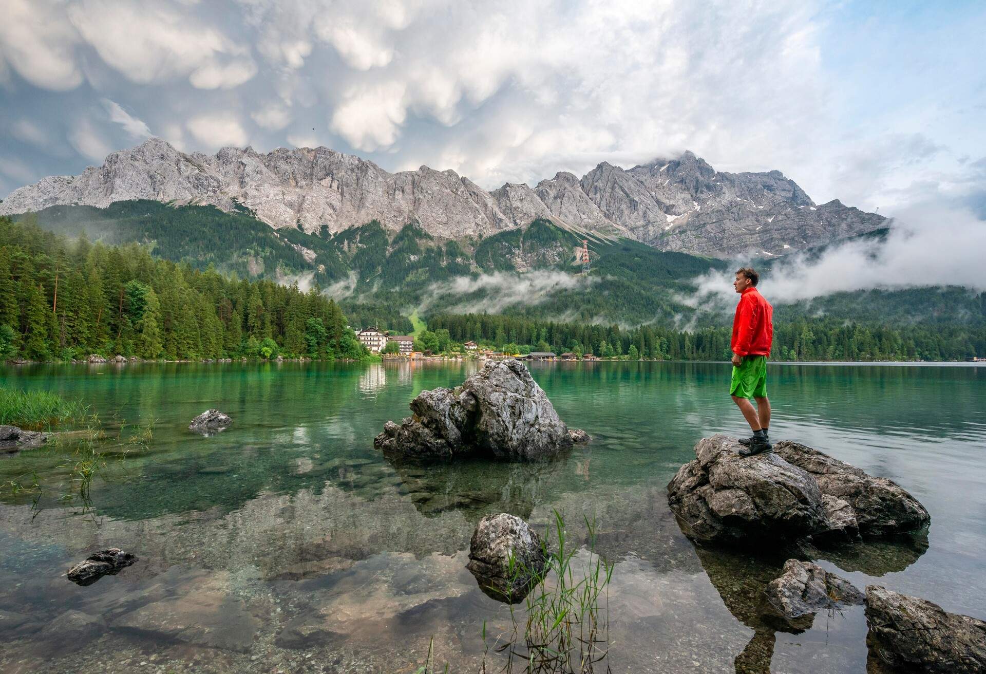 GERMANY_BAVARIA_EIBSEE_LAKE_MAN