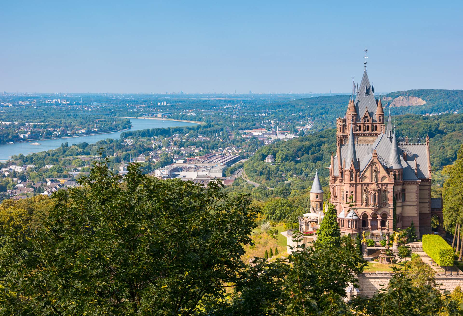 Drachenburg Castle at Bonn, Germany