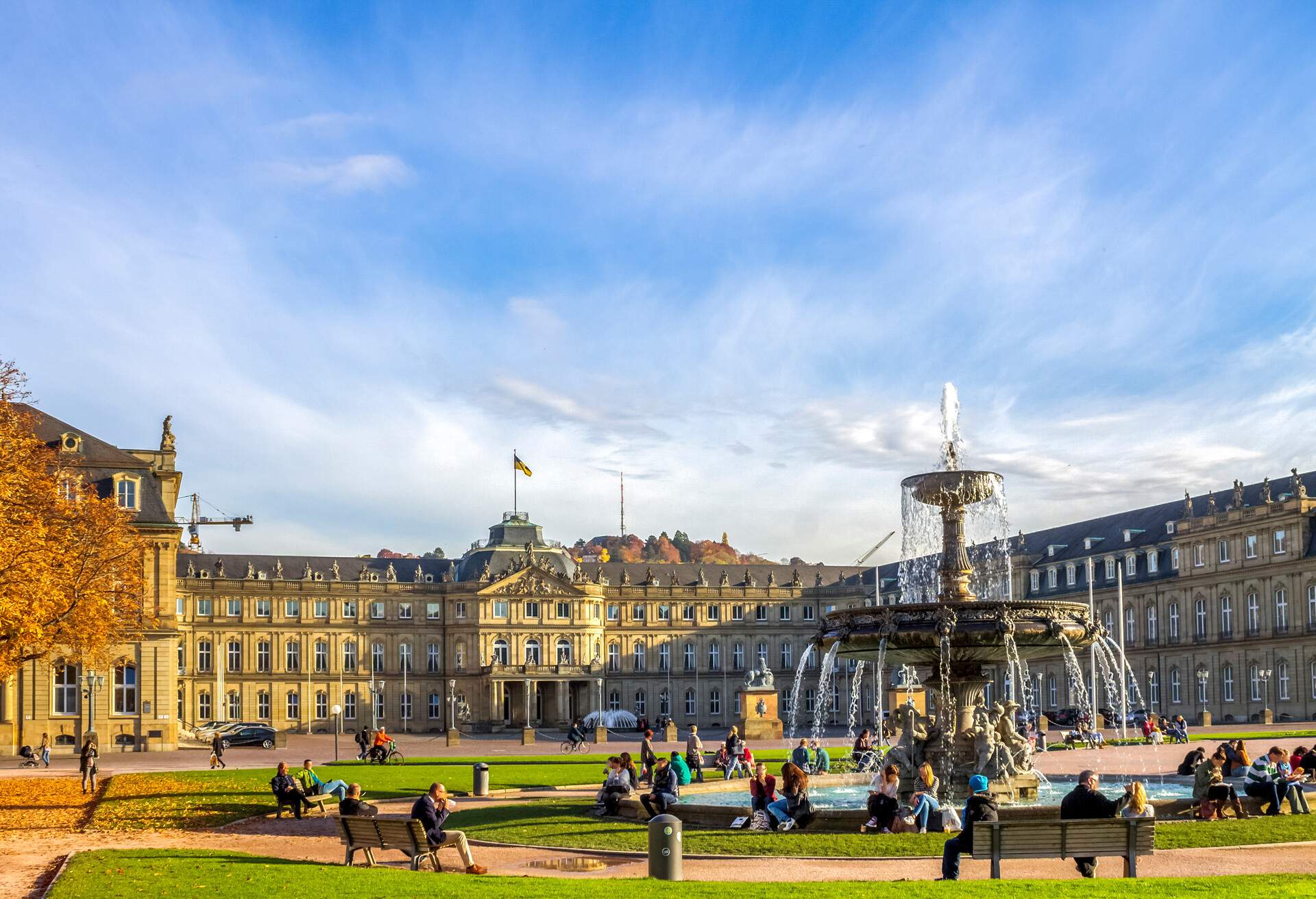 Stuttgart, Castle Square, Germany