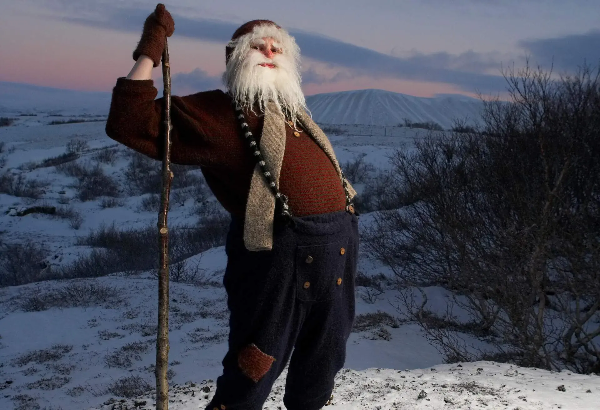 The Yule Lads or Yulemen are from Icelandic Folklore who in modern times have become the Icelands version of Santa Claus. Christmas tradition in Iceland tells of 13 prankster trolls known as Yule Lads who delight in spreading mayhem during the holiday season.
