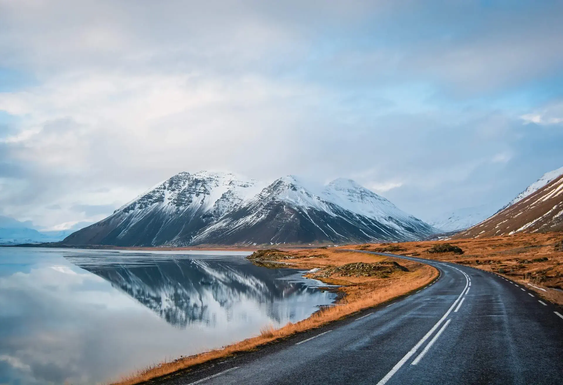 winter mountains