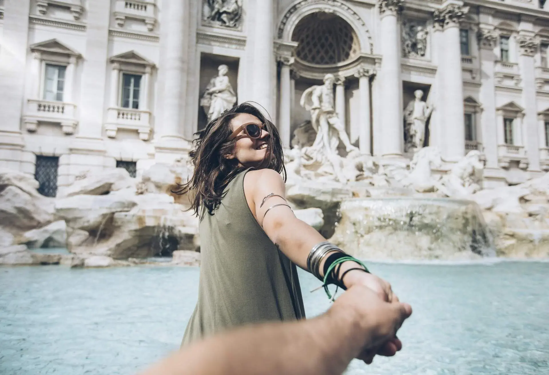 Rome Italy Fountain of Trevi