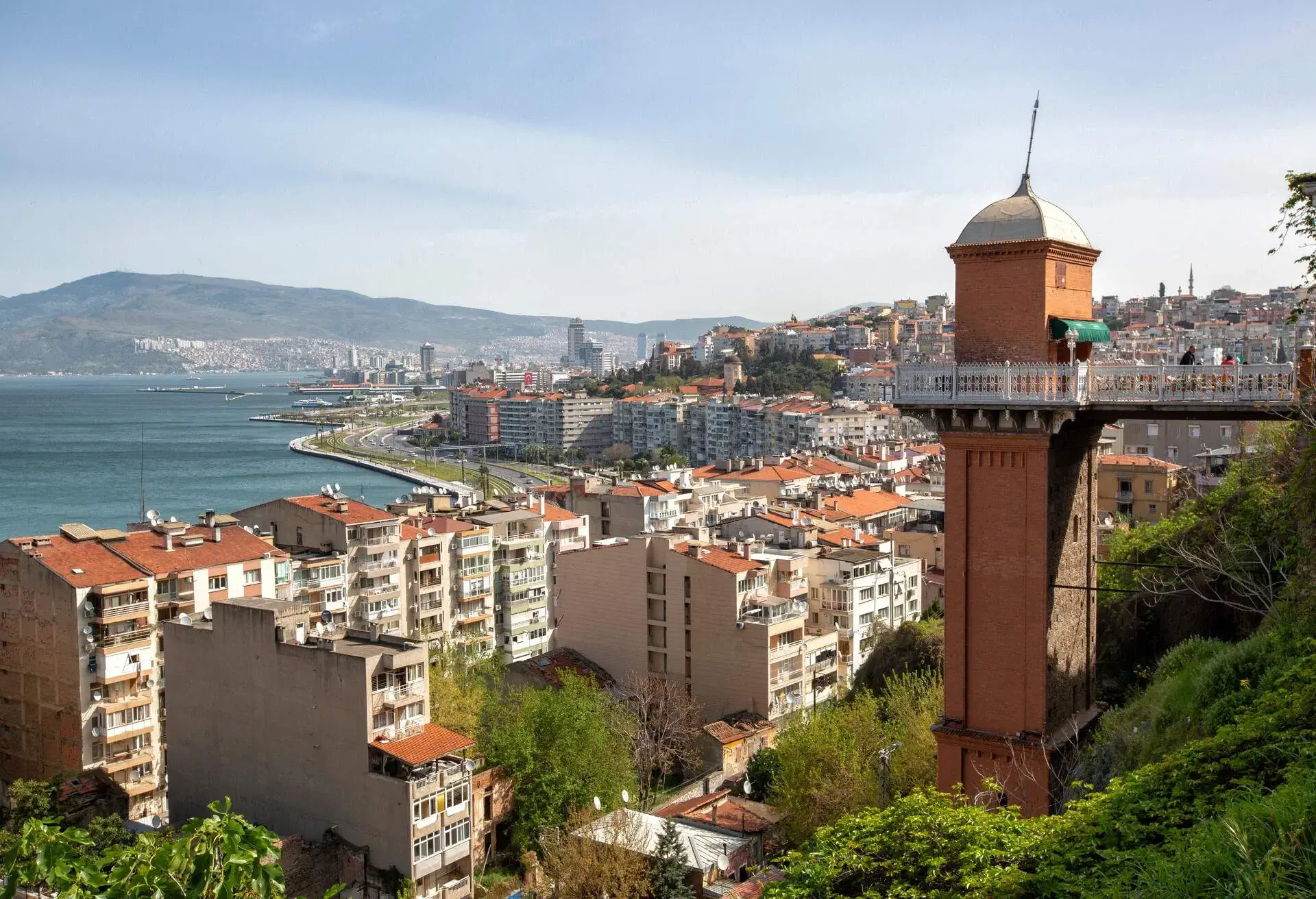 Lift the general appearance and history of Izmir. Turkey; Shutterstock ID 1116876275