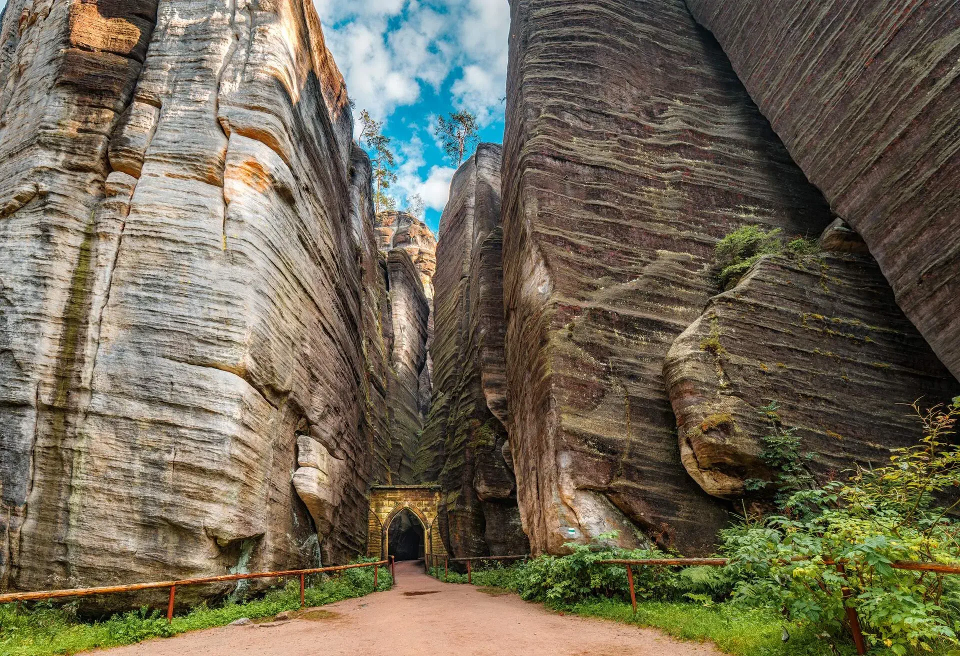rock town in Adrspach
