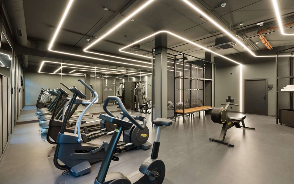 Fitnessbereich Foto