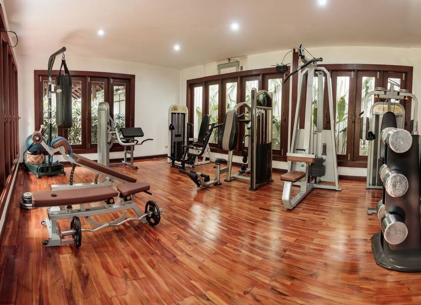 Fitnessbereich Foto