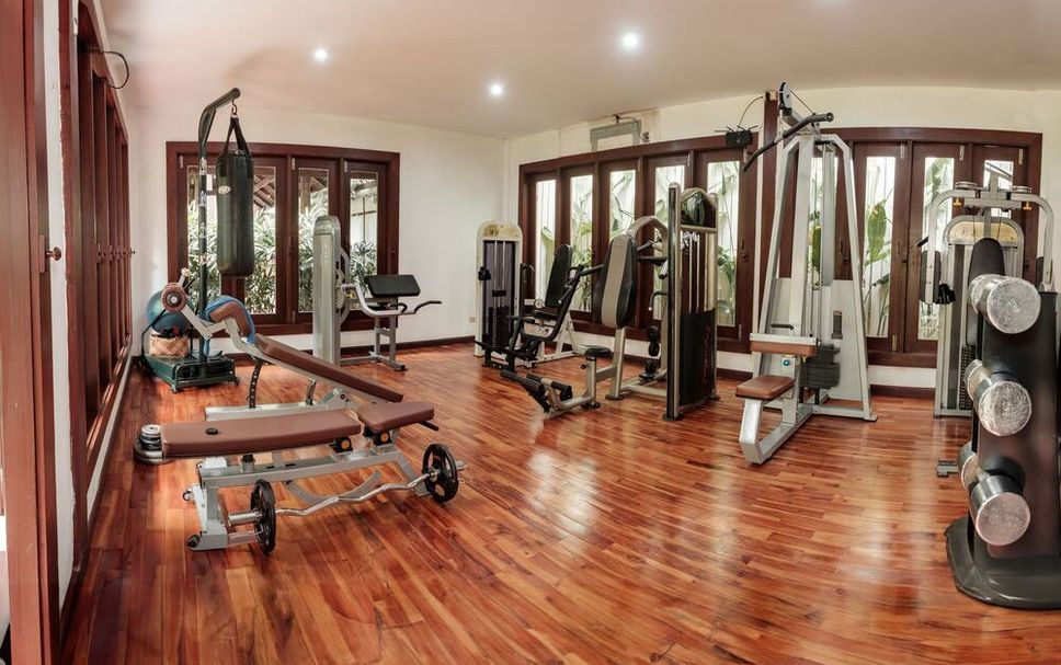 Fitnessbereich Foto