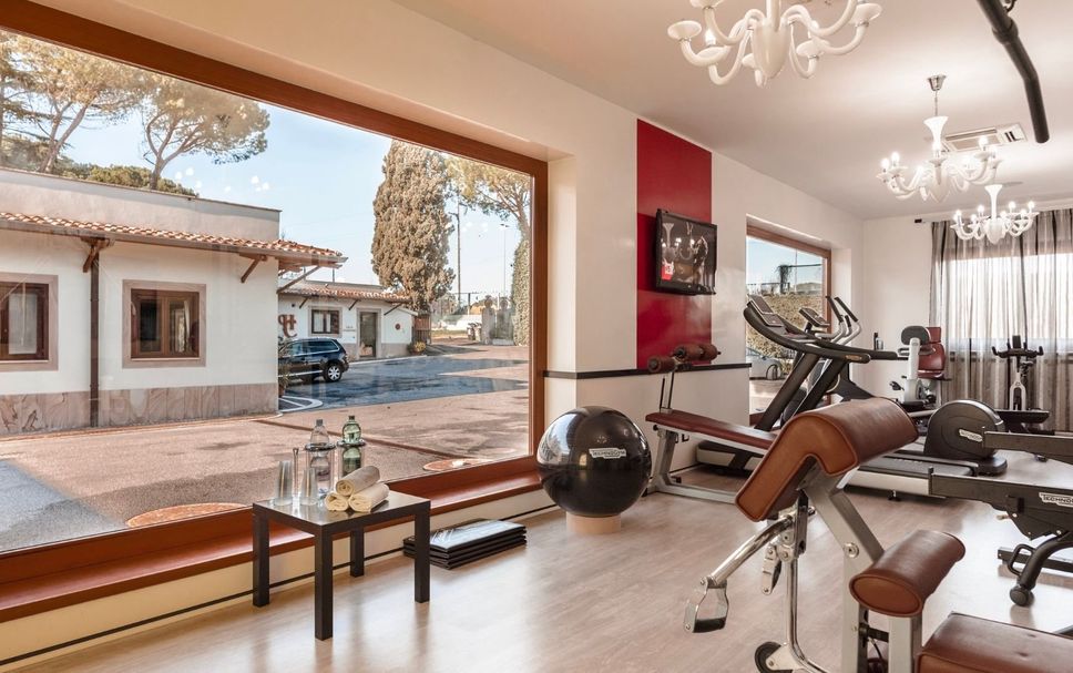 Fitnessbereich Foto