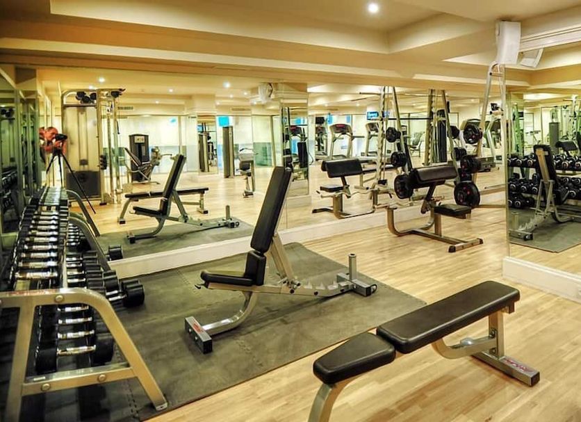 Fitnessbereich Foto