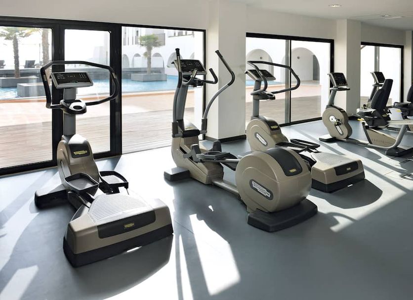 Fitnessbereich Foto