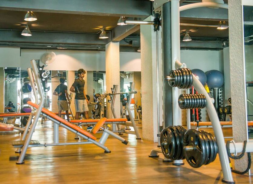 Fitnessbereich Foto