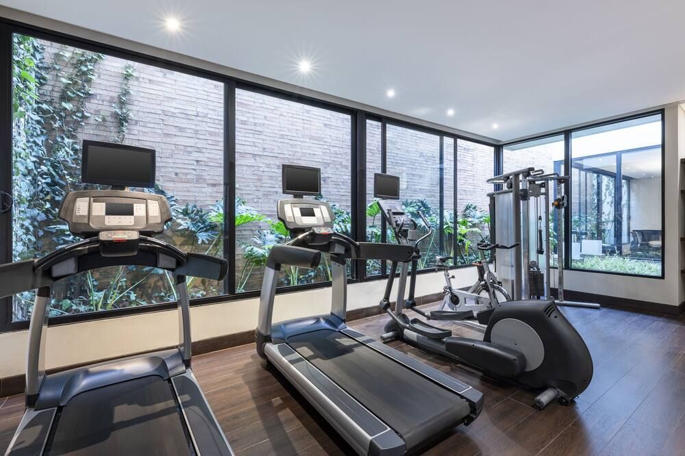 Fitnessbereich Foto