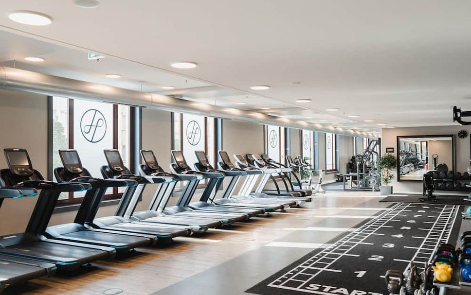 Fitnessbereich Foto