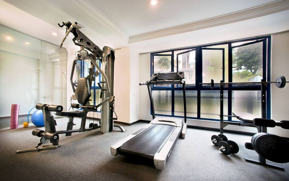 Fitnessbereich Foto